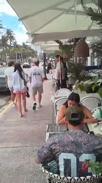 Miami Beach spring break 3/20/2026 Ocean dr