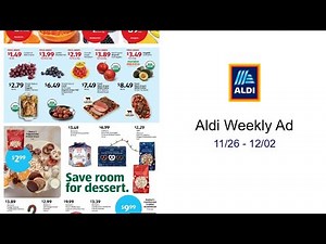 Aldi Weekly Ad 11/26 - 12/02