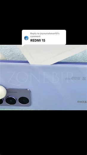 Redmi 15 4G Camera Check & Teardown – Fake Camera Signs