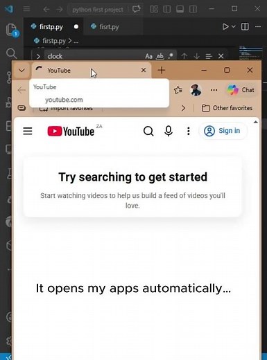 I Automated My Entire Day with Python 😳 | Productivity Hack #shorts