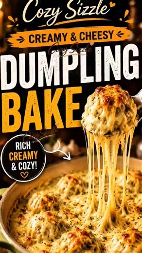 Creamy Dumpling Bake 🥟🧀 | The Viral Cheesy Dinner Everyone's Making! #shorts