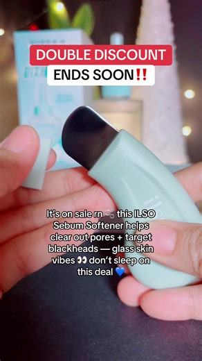 ILSO Super Melting Sebum Softener — now 10% OFF! A K-beauty favorite for deep cleansing and refreshed, balanced skin. Includes 40 soft cotton pads for gentle daily use. Free shipping available. #blackheadremover #porecare #TikTokShopFallDealsForYou #TikTokShopBlackfriday #TikTokShopCreatorPicks Disclaimer: Final price, shipping costs, coupons, and discounts may vary and are subject to change at any time. Always check the TikTok Shop listing for the latest details. Video posted on 10/16/2025