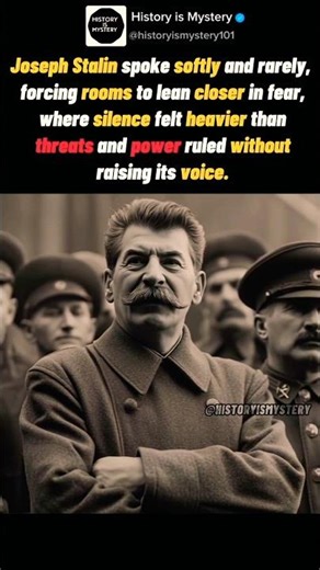 How Silence Became a Weapon #DarkHistory #HistoryShorts #Stalin