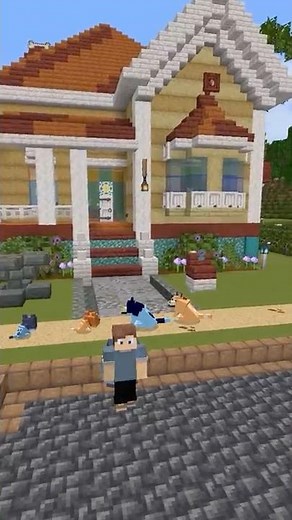 I Built Bluey's House in Minecraft and Added the Whole Family!
