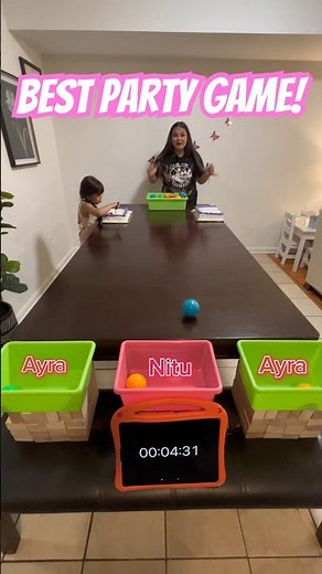 Fun and easy party game for kids and adults | Party Game Ideas | Indoor Game Idea | Minute to Win it