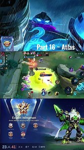 Part 16 | Atlas MVP Loss! Atlas Highlights ~ MLBB #ATLAS #MLBB #RoamerRG