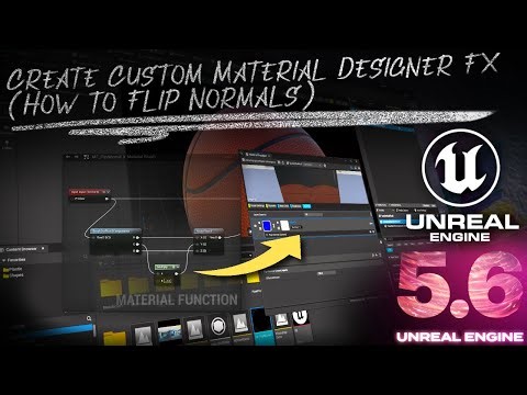 Create Custom FX in Material Designer (How to Flip Normal Maps)