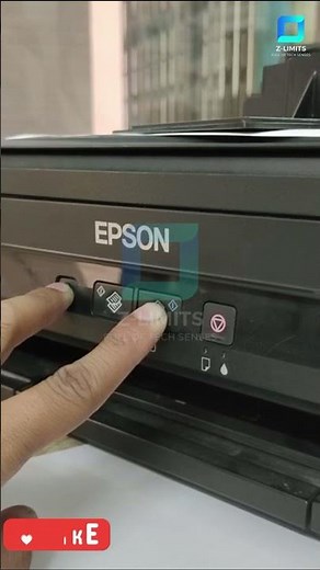 Epson ink reset error without Using Software #printer