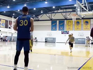 Here’s Steph Curry shooting 18 corner 3s... How many do you think he missed? 🤔 | NBA on ESPN