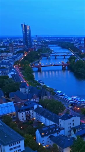 Frankfurt 🇩🇪 - Where Skyscrapers Meet History ✨ #frankfurt #travel #europe #fy #forupage