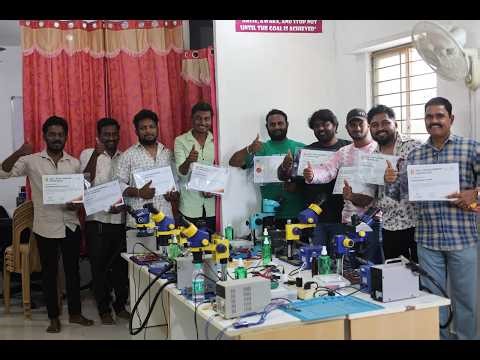 Certification Ceremony of Laptop Chip Level Training @ MRMTTI Bangalore