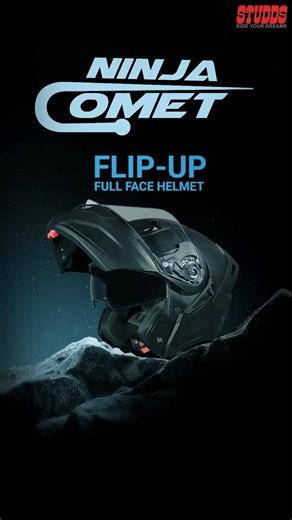 27K views | Gear up, look sharp, stay safe! The all-new Ninja Comet helmet by Studds is here to take your ride to the next level. #Studds #StuddsHelmets #Safety #RideYourDream #NinjaCometLaunch #Launch #NewLaunch #Helmet #NewRange (Studds, Helmets, Bikers, Ninja Comet Launch, Riders, Launch, New Range, Safety) | Studds Accessories LTD | Facebook