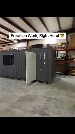 Precision Work, Right Here! 🤠 #shippingcontainer #fabrication #welding | Simple Shipping Containers