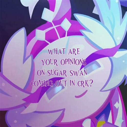 What are your opinions on sugar swan cookie coming out in crk? | #crk #cookierun #fyp #cookie