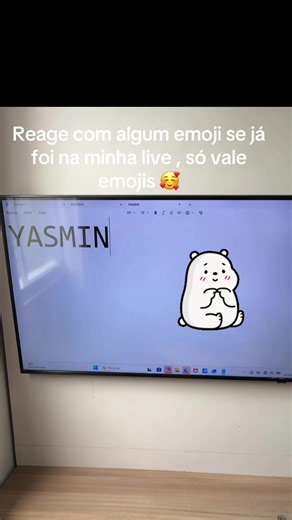 Escrevendo seu nome na live — como participar e reagir