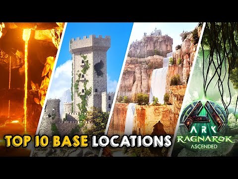 Top 10 Best Base Locations on Ragnarok | ARK: Survival Ascended