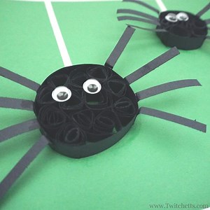 24K views · 88 reactions | We love this beginners quilling technique! (that's why it's in our book) Head here for more->https://twitchetts.com/2017/09/quilling-spiders | Construction Paper Crafts for Kids | Facebook