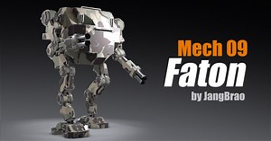Mech 09 | 3D Robots | Unity Asset Store