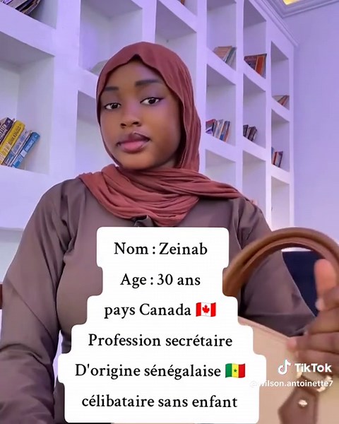 Femme célibataire canadienne : Zeinab, 30 ans