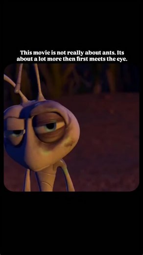 When Flik finally stands up to Hopper, it’s not about strength — it’s about awakening. A Bug’s Life is a story of oppression, fear, and how power only exists because people believe in it. Hopper rules through intimidation, but Flik represents ideas, courage, and collective action. One voice becomes resistance, resistance becomes unity, and unity breaks tyranny. The real message? Bullies survive on silence — and systems fall the moment people stop obeying out of fear. #ABugsLife #PixarSymbolism #