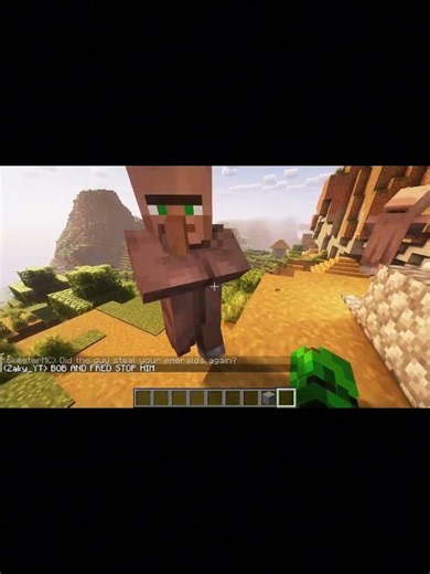 Villager stole my emeralds #usa
