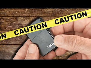 🔥 WARNING! ZIPPO butane insert PROBLEM 🔥