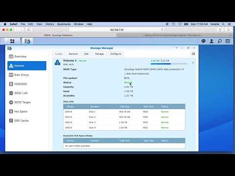Synology DS918+ 4 bay NAS Hard Drive Upgrade (Swap)