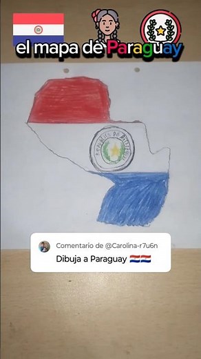 el mapa de Paraguay