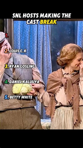 snl hosts making the cast break #youtubeshorts #snl