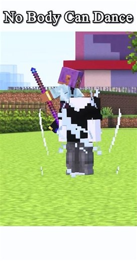 No Body Can Dance 😱 Minecraft Funny Shorts #minecraft #shorts