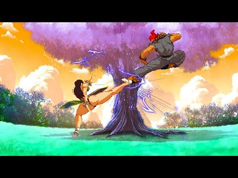 Chun-Li Vs Akuma - Street Fighter Epic Battle