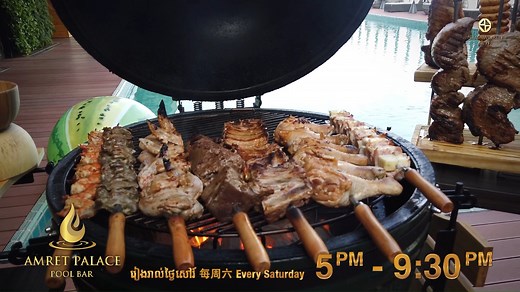 One does not simply walk into Amret Palace and not enjoy their Brazilian BBQ buffet. Once you've tasted the gastronomical all-you-can-eat Brazilian Churrasco, you'll never get enough of the flavours of this South American cuisine. If you're a meat lover, just listening to the delicious sizzling and wafting aroma of juicy tender meat being grilled to perfection is enough to make your mouth water. Make it even better by opting in for the 1-hour free-flow Brazilian cocktails. Also, we welcome kids!