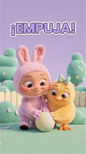 ¡EMPUJA! = Push | Learn Spanish with Bunbun &amp; Koko