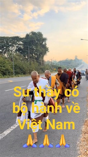 #suthay thích Minh T #sư thầy có bộ hành quay về Việt Nam?Không 🙏🙏🙏
