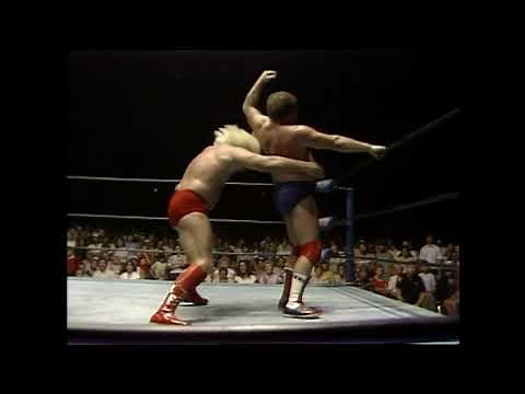 NWA 1983 07 09 83 Mid Atlantic Championship Wrestling Ric Flair vs Harley Race NWA Champ Charlotte