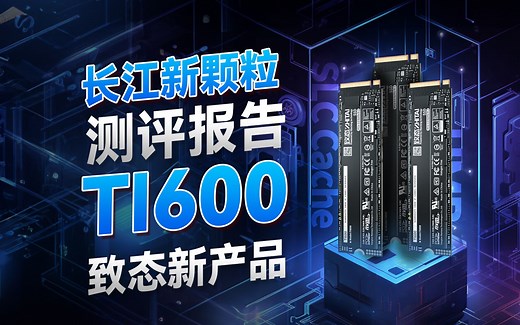 长江存储致态 Ti600 固态硬盘评测报告，具有性价比的PCie4.0？QLC颗粒到底行不行？