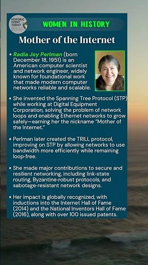 Mother of the Internet