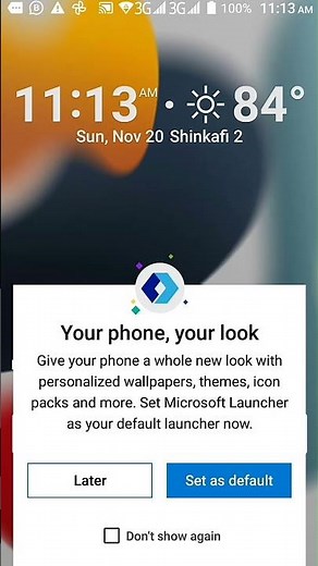 New Microsoft launcher ,make your phone like Microsoft
