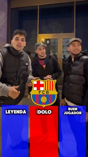🔵🔴 Leyenda, Ídolo o Buen Jugador del BARÇA #futbol #fcbarcelona #barça #messi #laliga #football
