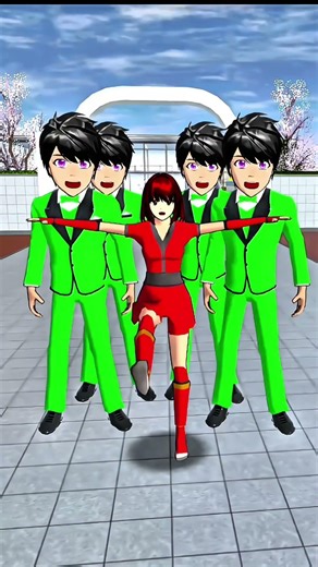 chicken wing dance #sakuraschoolsimulator #cartoons #funny #memes