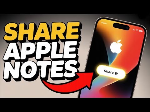 How to Share Apple Notes with Others – Collaboration Tutorial