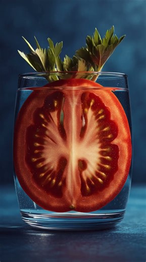 I Put a TOMATO Slice in Water and This Happened… 🍅😱 (30 Days Shocked Me!)