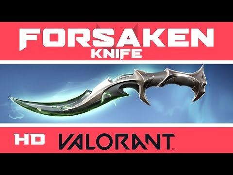 Forsaken Ritual Blade: VALORANT KNIFE SKIN | New Forsaken Skins Showcase
