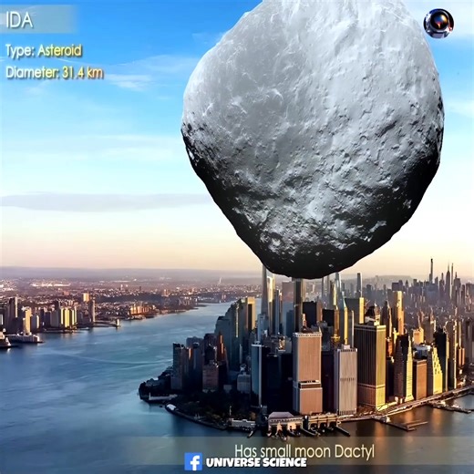 67K views · 665 reactions | Massive Asteroid Size Comparison #UniverseScience | Universe Science | Facebook