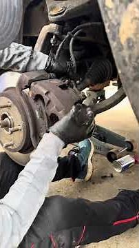 Satisfying Ram 1500 Front End Rebuild (CV Axle + Brakes) #ram #rotors #brakes #cvaxle