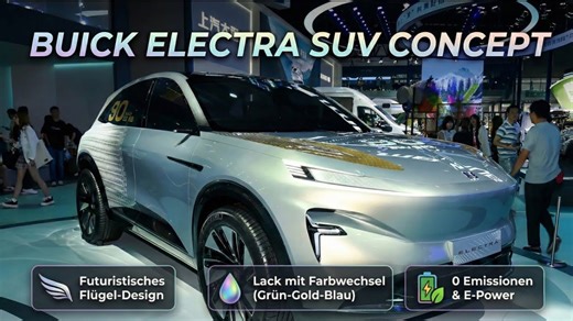2025 Buick Electra SUV concept mit flügelhaftem Design und E-Power