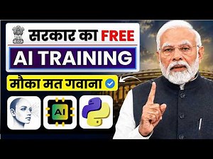 FREE AI Course by Govt of India – Certificate + Hands-on Python programming | Seats Filling Fast