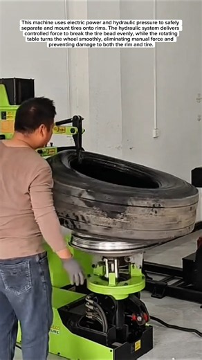 Heavy Duty Hydraulic Tire Changer Machine