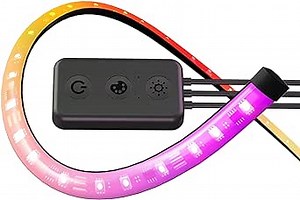 Lytmi Pro Immersion Monitor Backlight for Windows PC, Screen & Music Sync, Replace RGB Light Bar, Ambient Gaming Room Setup Accessories Decor Light for 30 Inch and Below