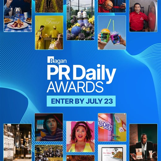 Ready for your moment in the spotlight? The 2025 PR Daily Awards are your chance to showcase the PR, marketing or social media work that made a real impact—and get the recognition you and your team deserve. From brand launches to media buzz, from crisis wins to culture-shaping content, this is the awards program everyone in PR is watching. The entry deadline is July 23. Winners will be announced live in NYC on December 2 at City Winery. Don’t miss your chance to stand out. Submit your work now: 